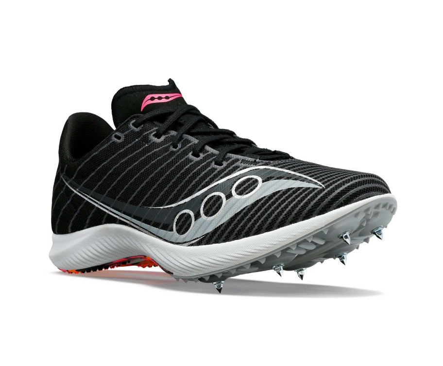 Footwear * | Saucony Men'S Velocity Mp (85 Black/Vizi)