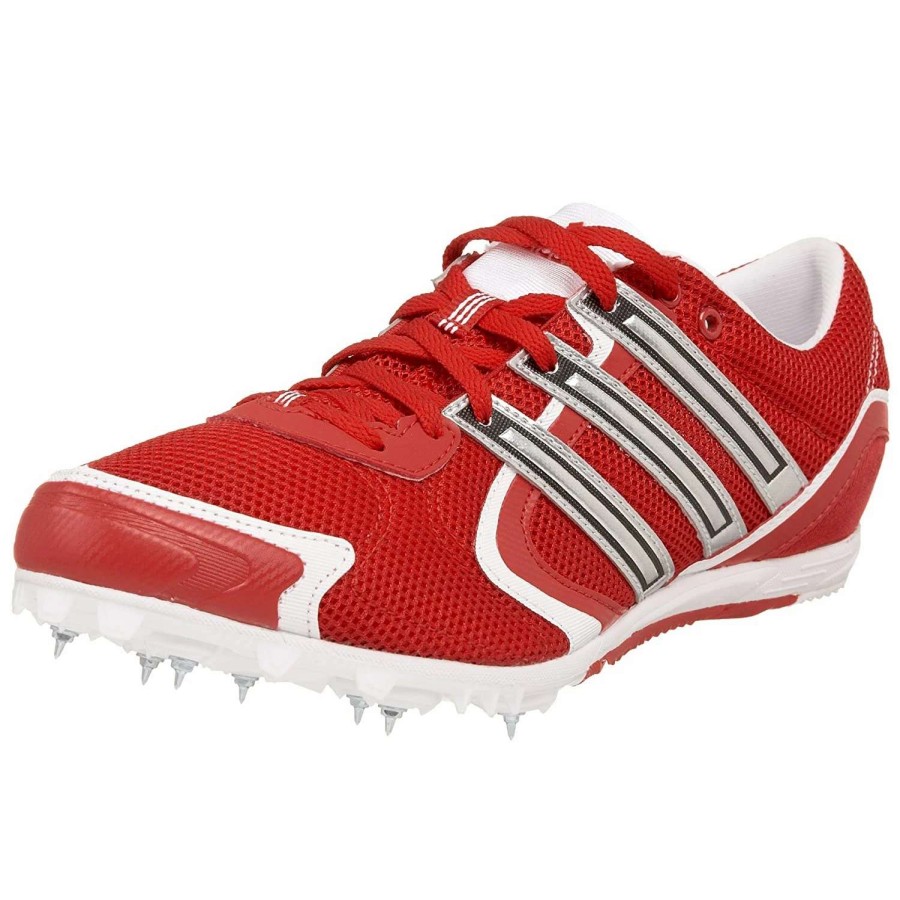 Footwear * | Adidas Men'S Edge Arriba (Red/Metallic Silver/Run White)