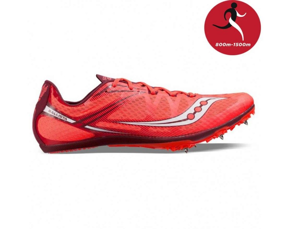 Footwear * | Saucony Men'S Ballista (4 Red/White)