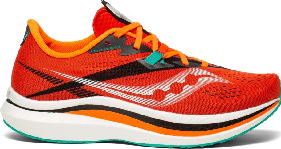 Footwear * | Saucony Men'S Endorphin Pro 2 (20 Scarlet/Black)