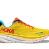 Footwear * | Hoka Men'S Clifton 9 (Pfmz Passion Fruit/Maize)