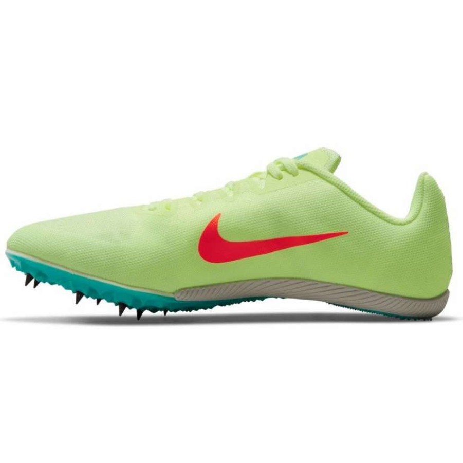 Footwear * | Nike Unisex Zoom Rival M9 (700 Barely Volt/Hyper Orange/Dynamic Turquoise)