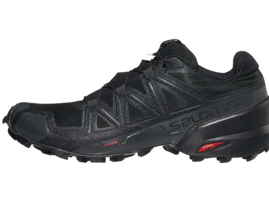 Footwear * | Salomon Men'S Speedcross 5 (Black/Black/Phantom)