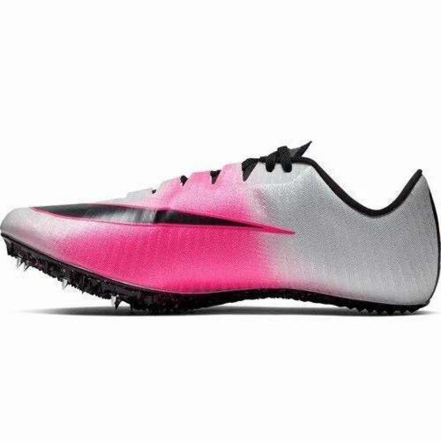 Footwear * | Nike Unisex Zoom Ja Fly 3 Track Spike (003 Pure Platinum/Black-Pink Blast)