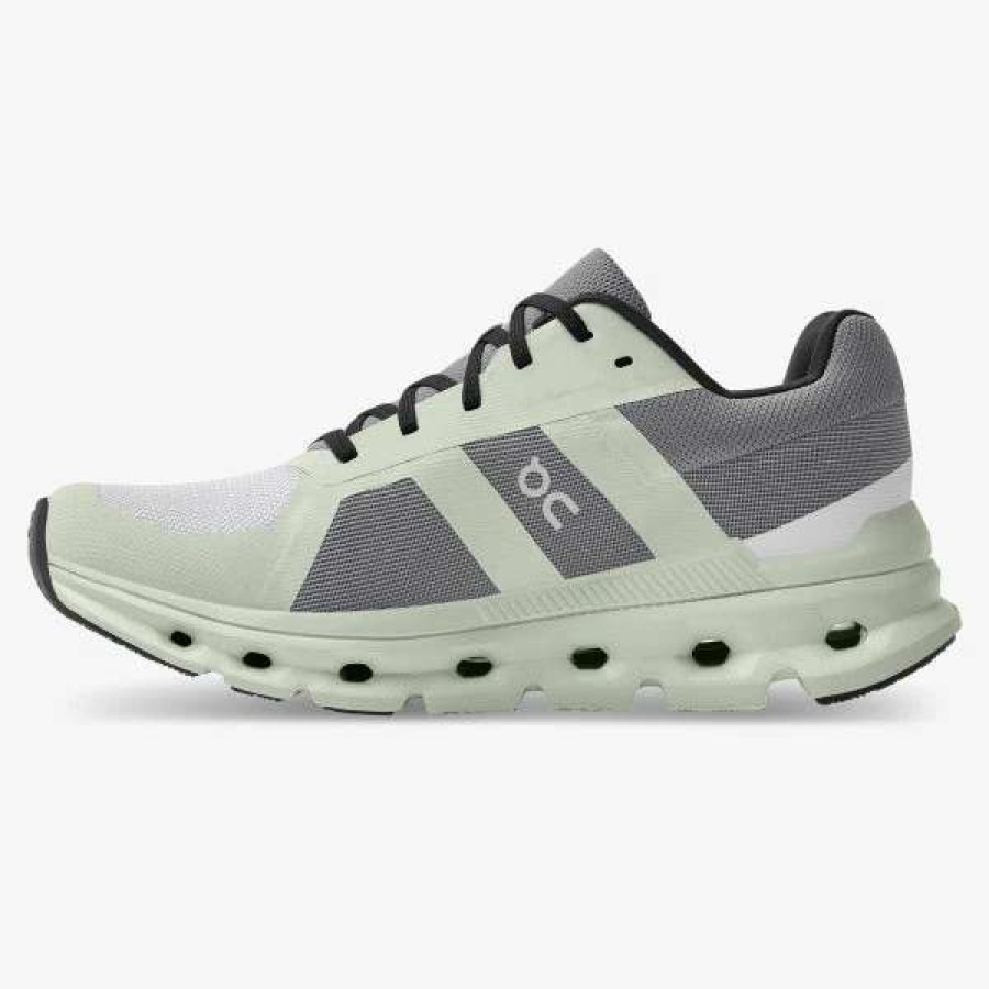 Footwear * | On Women'S Cloudrunner (Frost/Aloe)