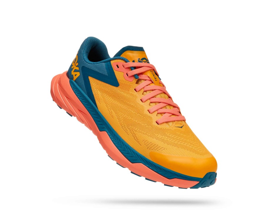 Footwear * | Hoka Women'S Zinal (Rycm Radiant Yellow/Camellia)