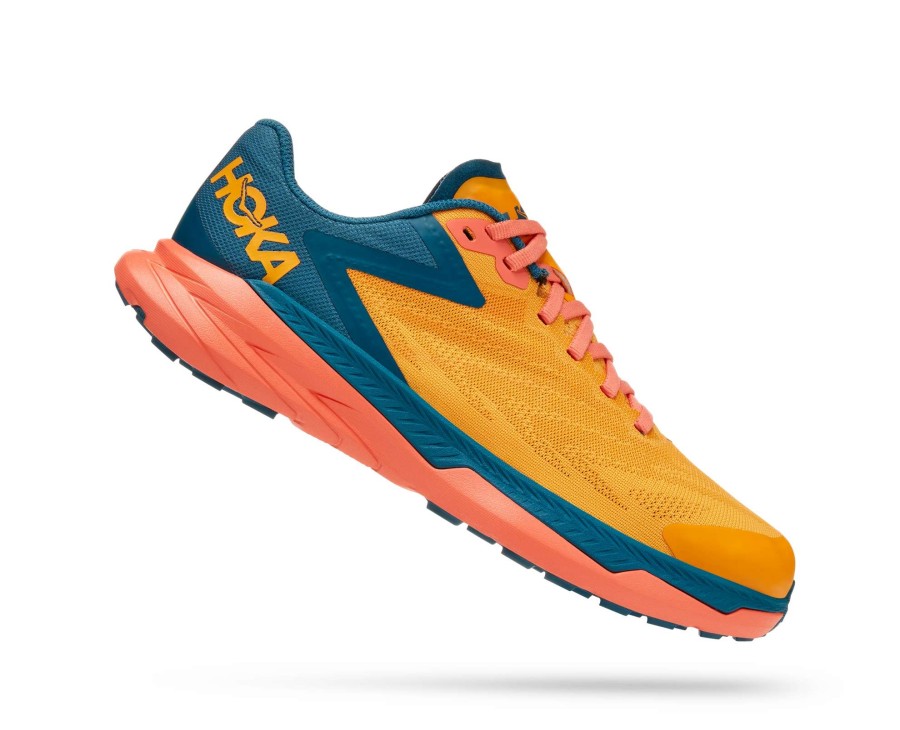 Footwear * | Hoka Women'S Zinal (Rycm Radiant Yellow/Camellia)