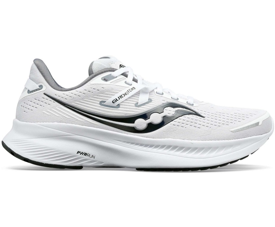 Footwear * | Saucony Women'S Guide 16 (11 White/Black)