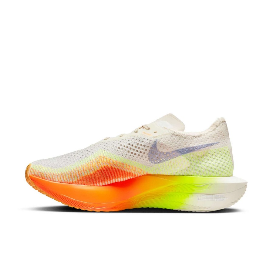 Footwear * | Nike Men'S Zoomx Vaporfly 3 (101- Sail/Total Orange/Volt/Cobalt Bliss)