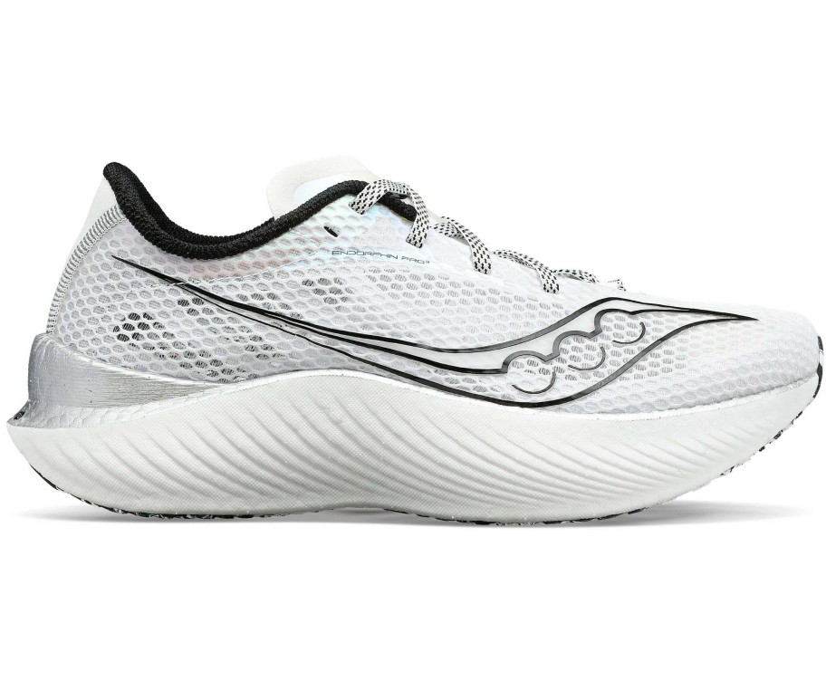 Footwear * | Saucony Women'S Endorphin Pro 3 (11 White/Black)