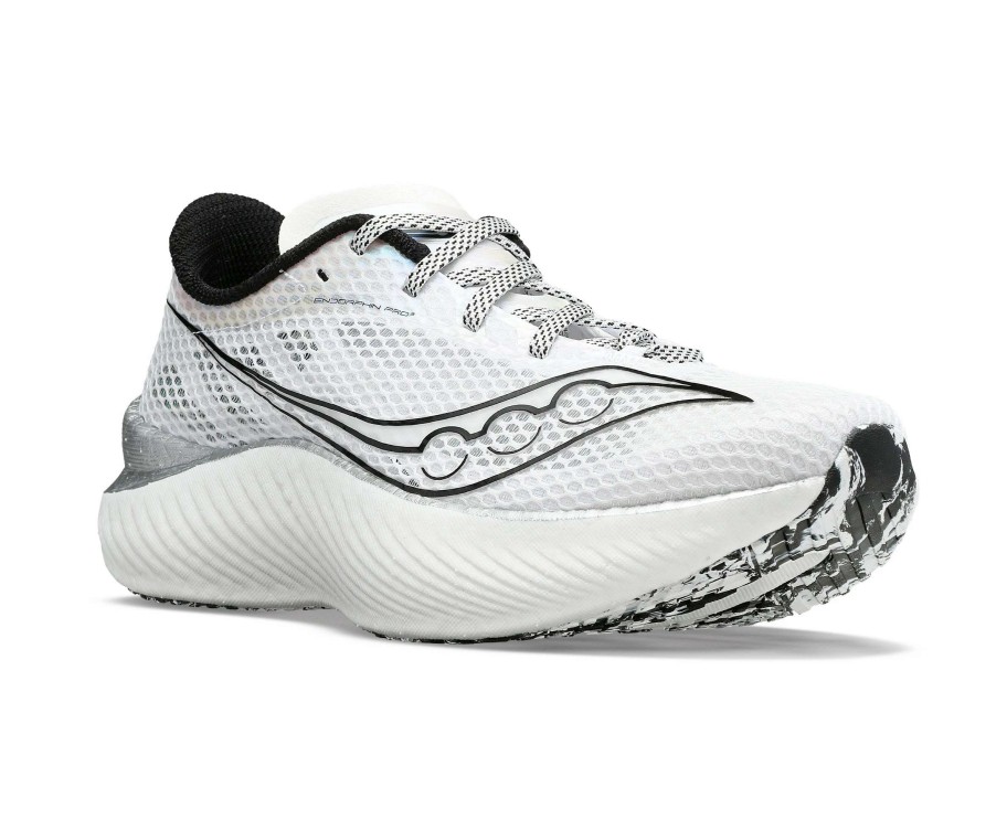 Footwear * | Saucony Women'S Endorphin Pro 3 (11 White/Black)