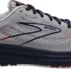 Footwear * | Brooks Men'S Glycerin 19 (002 Grey/Alloy/Peacoat)