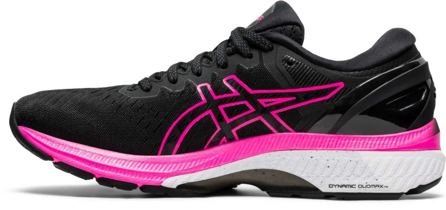 Footwear * | Asics Women'S Gel-Kayano 27 (003 Black/Pink Glo)