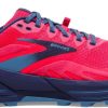 Footwear * | Brooks Women'S Cascadia 16 (647 Pink/Flambe/Cobalt)