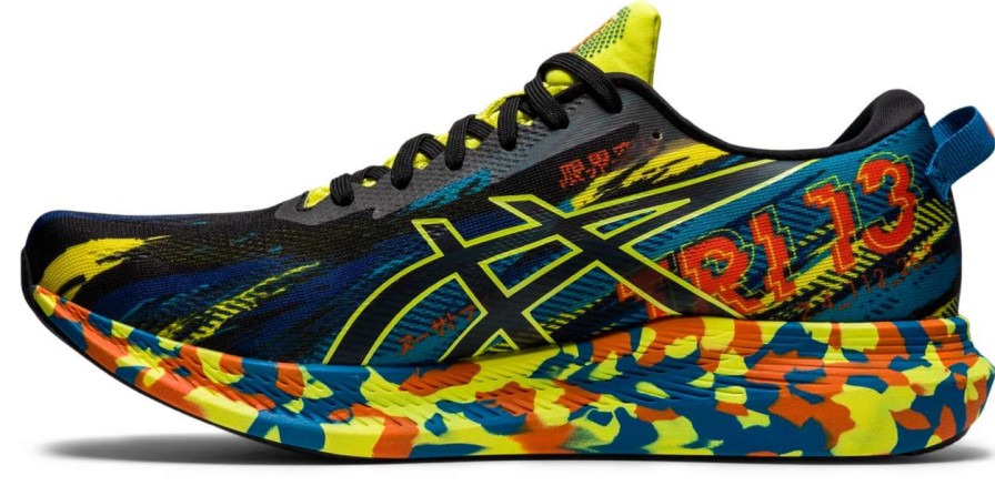 Footwear * | Asics Men'S Gel-Noosa Tri 13 (002 Black/Sour Yuzu)