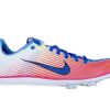 Footwear * | Nike Women'S Zoom Rival D 7 (046 Pure Platinum/Blue Glow-Pink Flash)