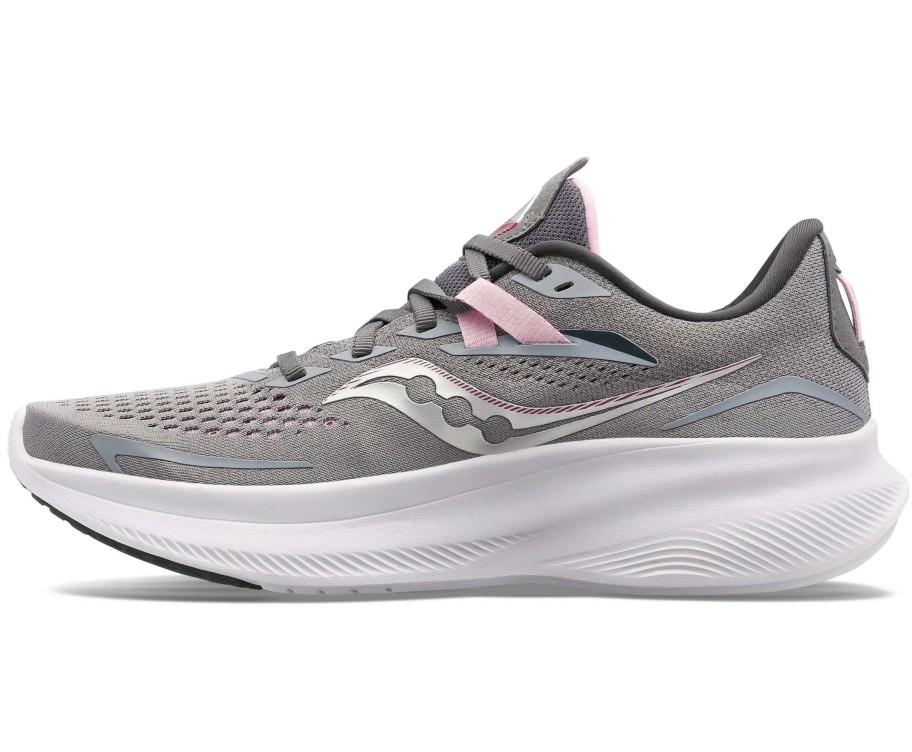 Footwear * | Saucony Women'S Ride 15 (15 Alloy/Quartz)