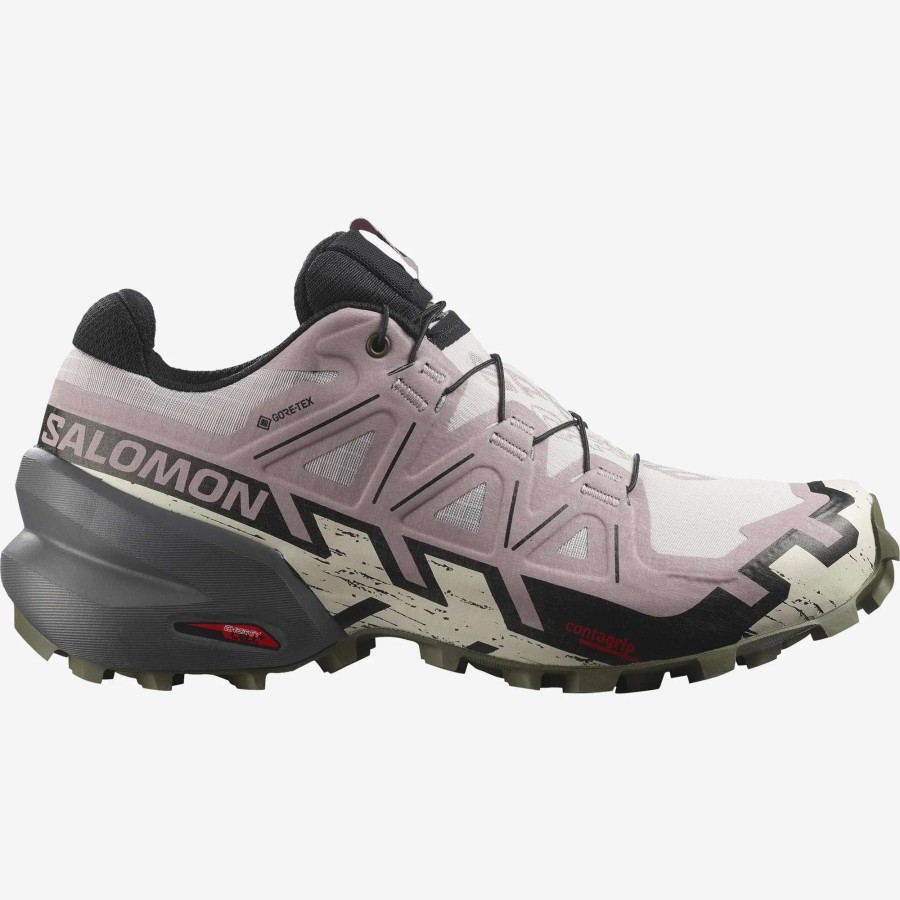 Footwear * | Salomon Women'S Speedcross 6 Gore-Tex (Ashes Of Roses/Black/Olive Night)