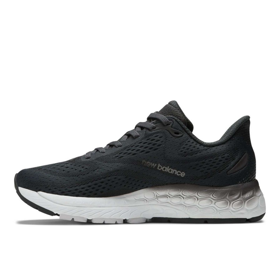 Footwear * | New Balance Women'S Fresh Foam X 880 V13 Wide (K Blacktop/Black/Silver Metallic)