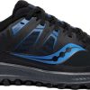 Footwear * | Saucony Men'S Peregrine Ice+ (2 Black/Blue)