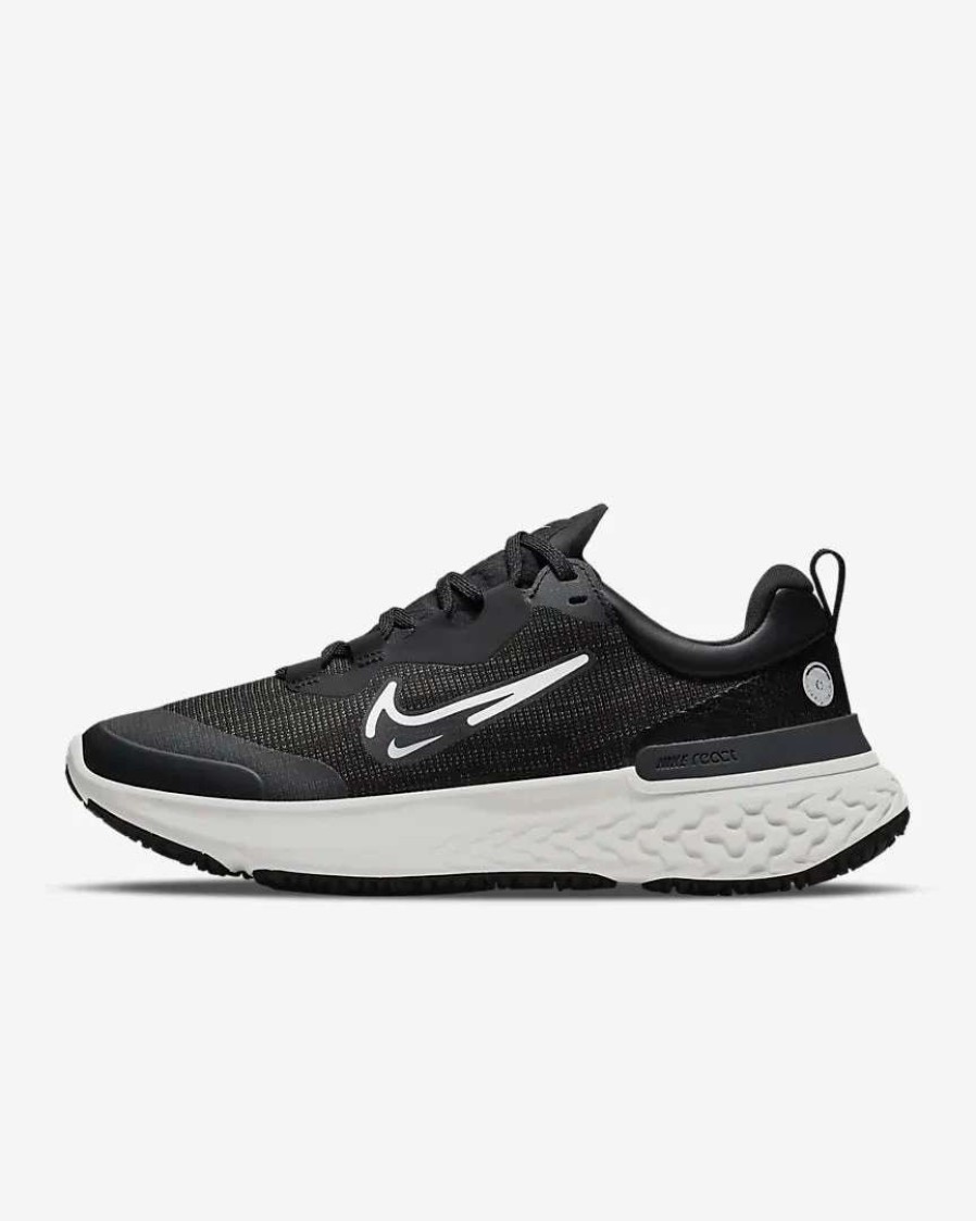 Footwear * | Nike Women'S React Miler 2 Shield (001 Black/Platinum Tint-Off Noir)