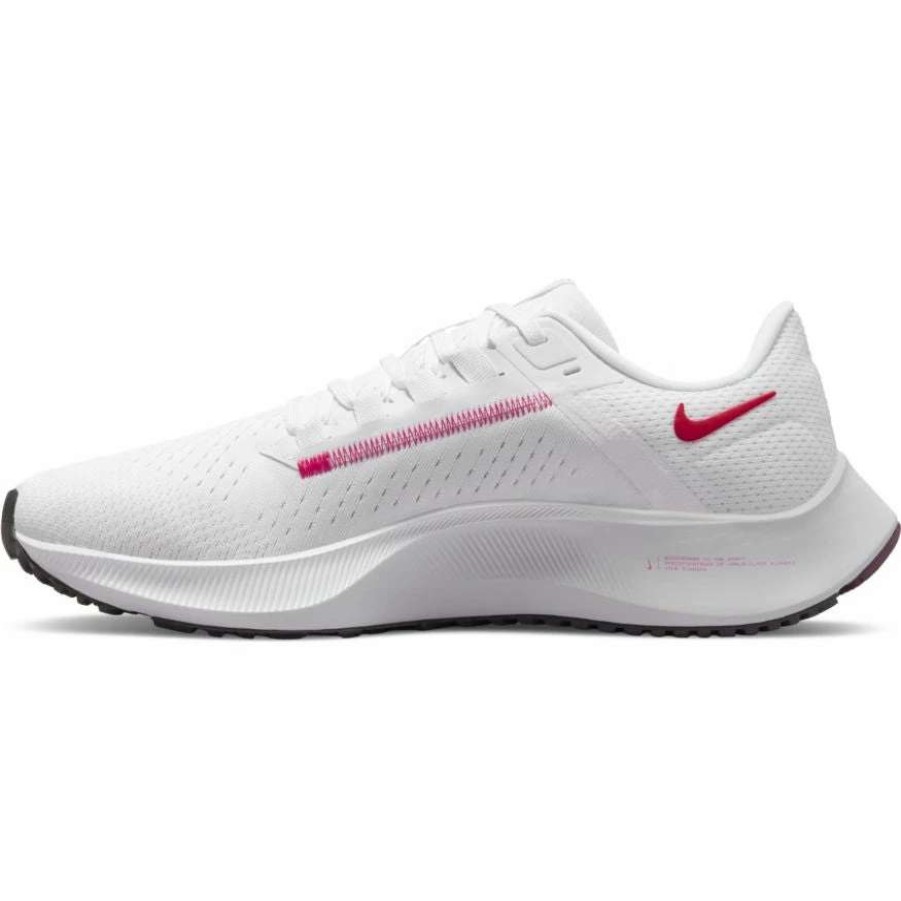 Footwear * | Nike Women'S Zoom Pegasus 38 (106 White/Mystic Hibiscus/Iris Whisper)