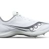 Footwear * | Saucony Men'S Velocity Mp (01 White/Silver)