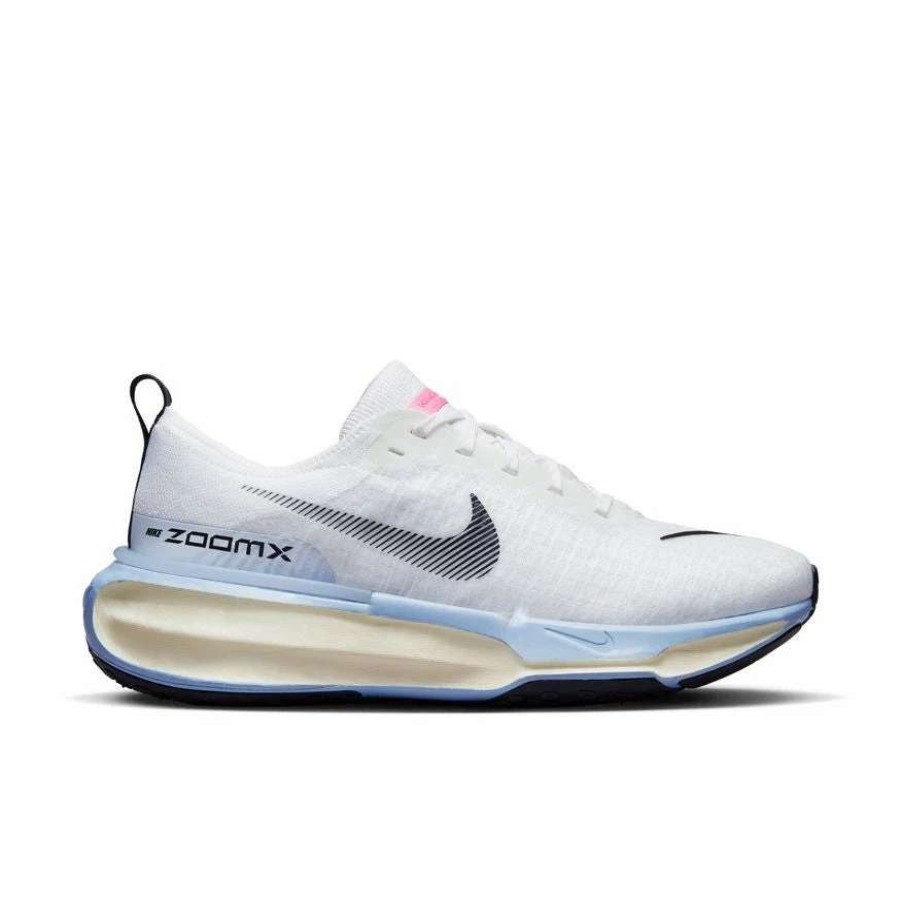 Footwear * | Nike Men'S Zoomx Invincible Run Flyknit 3 (100 White/Black/Football Grey/Cobalt Bliss)