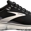 Footwear * | Brooks Men'S Ghost 15 Wide (012 Black/Blackened Pearl/White)