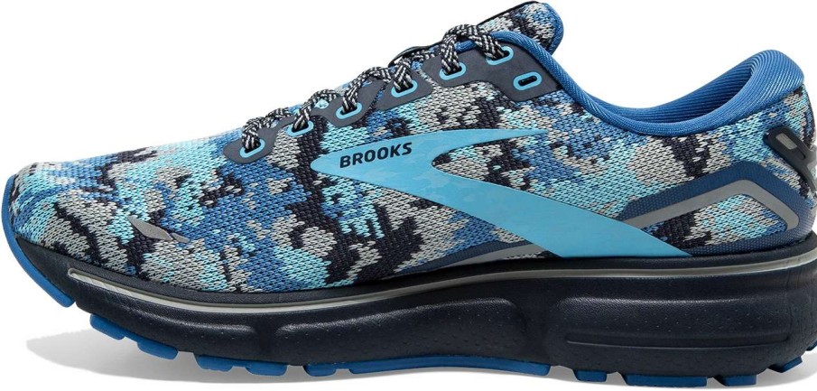 Footwear * | Brooks Women'S Ghost 15 Camo (416 Star/Eclipse/Grotto)