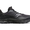 Footwear * | Saucony Peregrine Ice+ 3 (10 Black/Shadow)