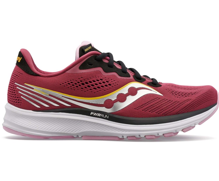 Footwear * | Saucony Women'S Ride 14 (18 Quartz/Vizi Gold)