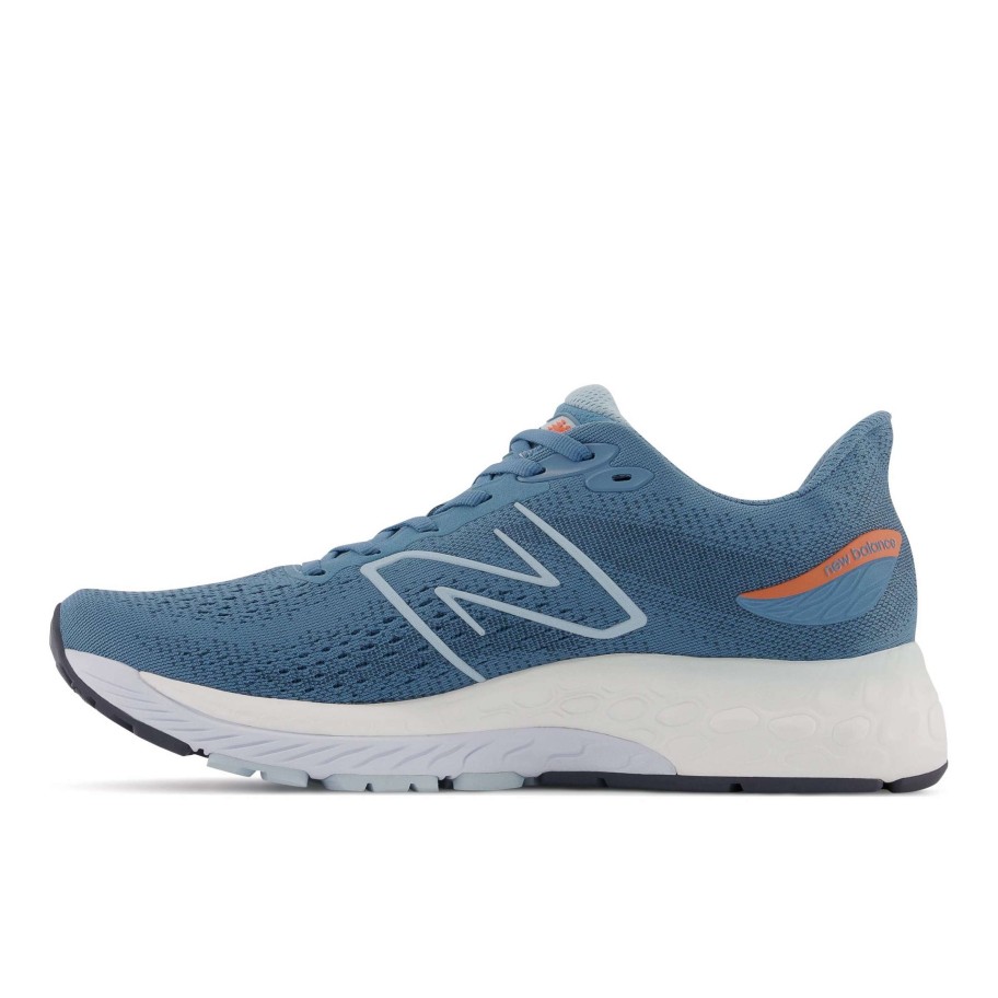 Footwear * | New Balance Men'S Fresh Foam X 880 V12 (G Spring Tide/Vibrant Orange/Morning Fog)