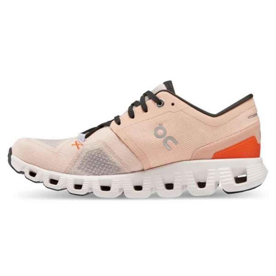 Footwear * | On Women'S Cloud X 3 (Rose/Sand)