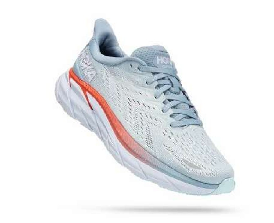 Footwear * | Hoka Women'S Clifton 8 (Bfpa Blue Fog/Plein Air)