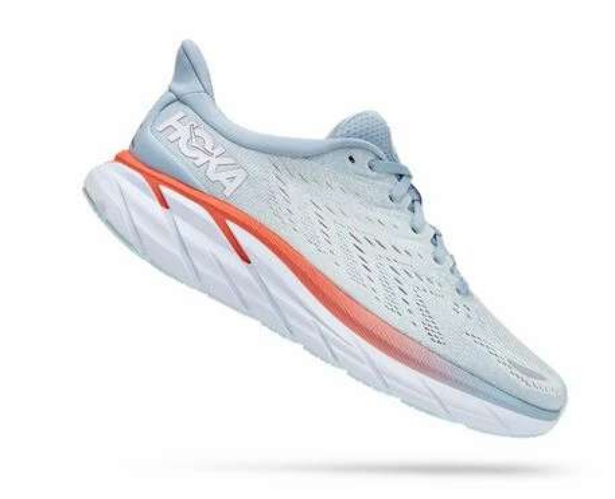 Footwear * | Hoka Women'S Clifton 8 (Bfpa Blue Fog/Plein Air)