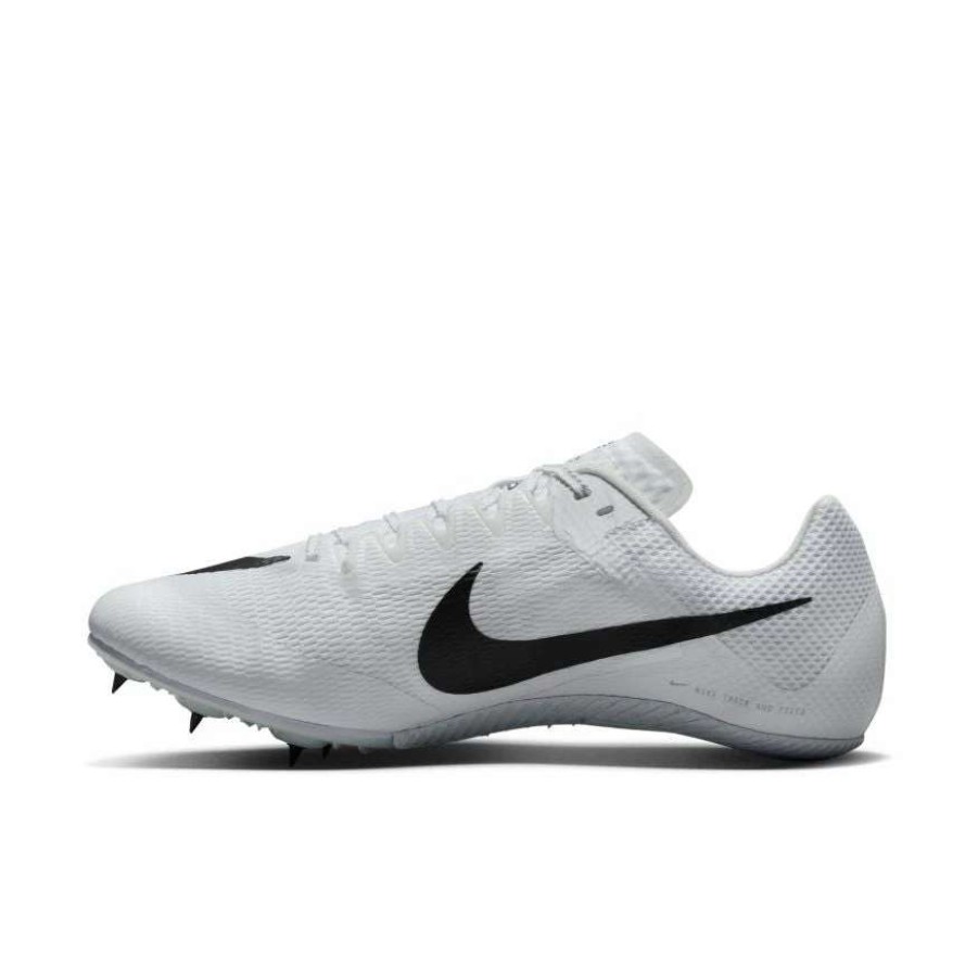 Footwear * | Nike Unisex Zoom Rival Sprint (100 White/Black/Metallic Silver)