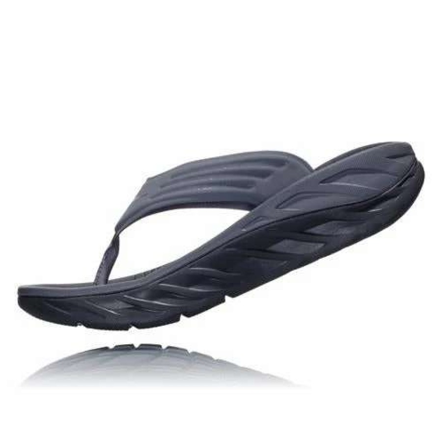 Footwear * | Hoka Men'S Ora Recovery Flip (Fgdgg Grey/Black)