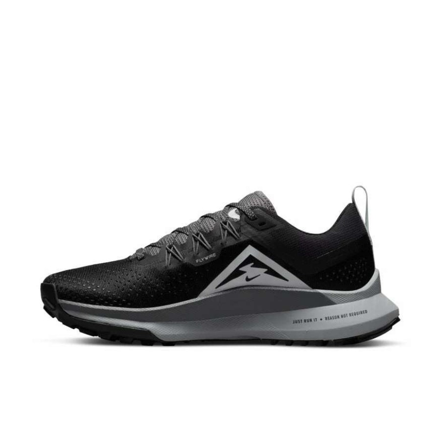 Footwear * | Nike Women'S React Pegasus Trail 4 (001 Black/Aura/Dark Grey/Wolf Grey)