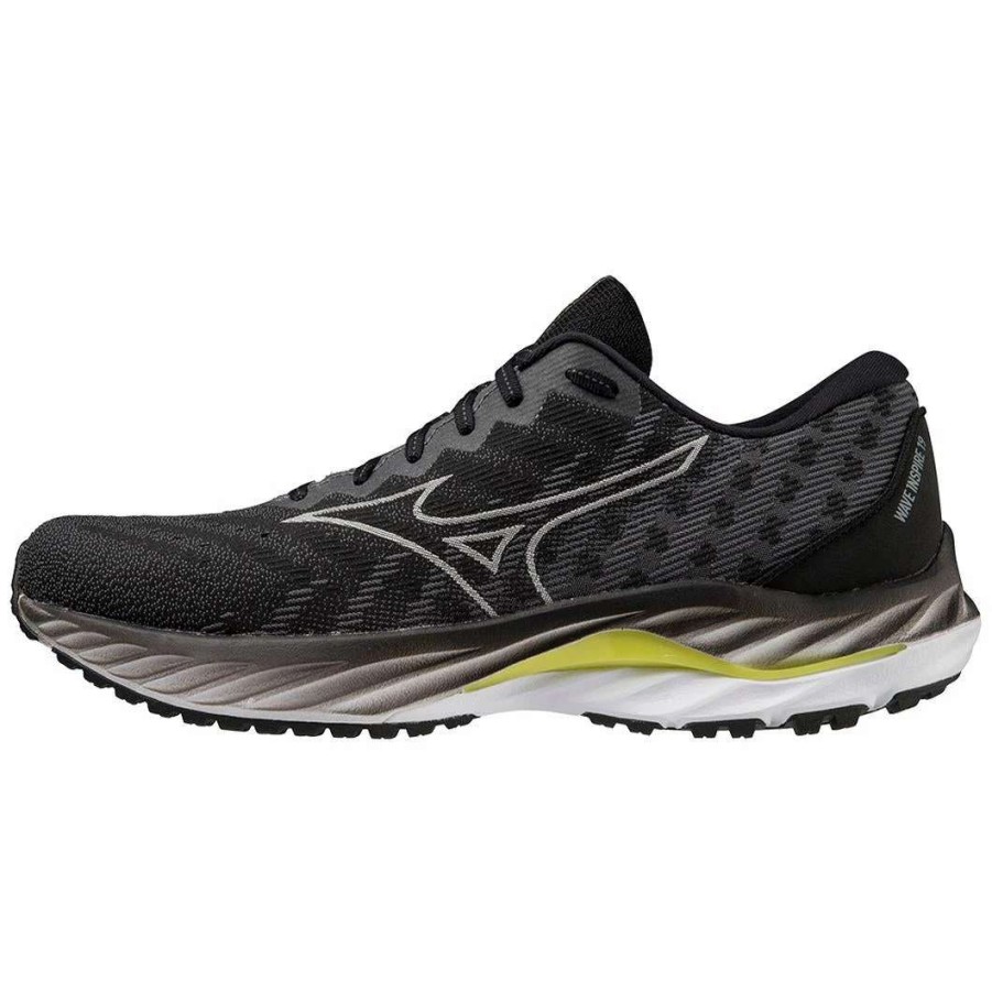 Footwear * | Mizuno Men'S Wave Inspire 19 Ssw (900A Black/Nimbus Cloud)