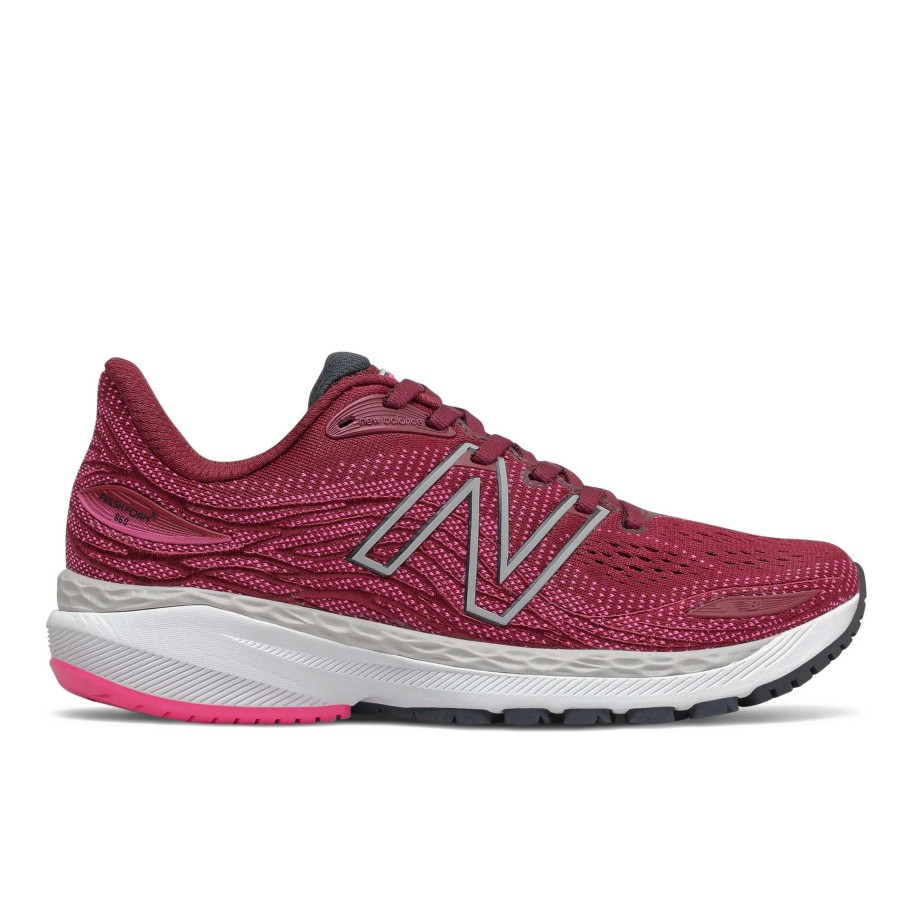 Footwear * | New Balance Women'S 860 V12 (P Garnet)