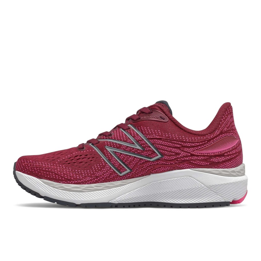 Footwear * | New Balance Women'S 860 V12 (P Garnet)