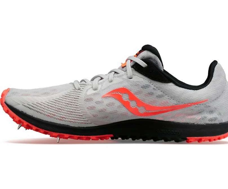 Footwear * | Saucony Men'S Kilkenny Xc9 (85 Fog/Black/Vizi)