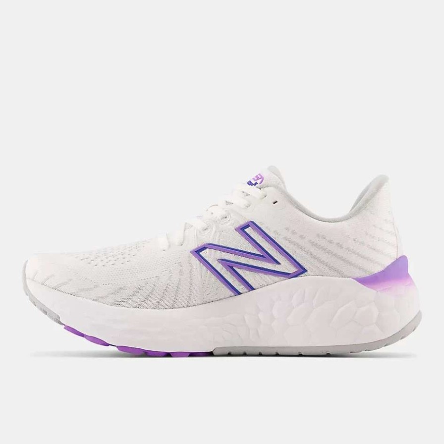 Footwear * | New Balance Women'S Fresh Foam Vongo V5 (Ne White/Bright Purple/Electric Lapis)