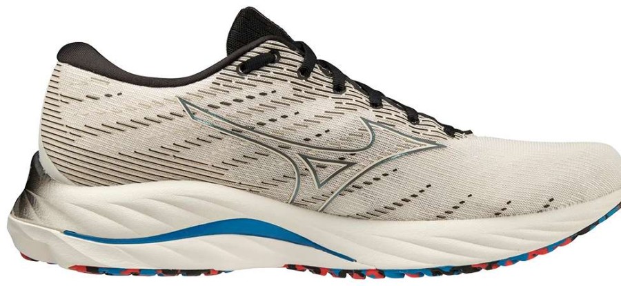 Footwear * | Mizuno Men'S Wave Rider 26 (Ug4M Ultimate Grey/Neo Lime)