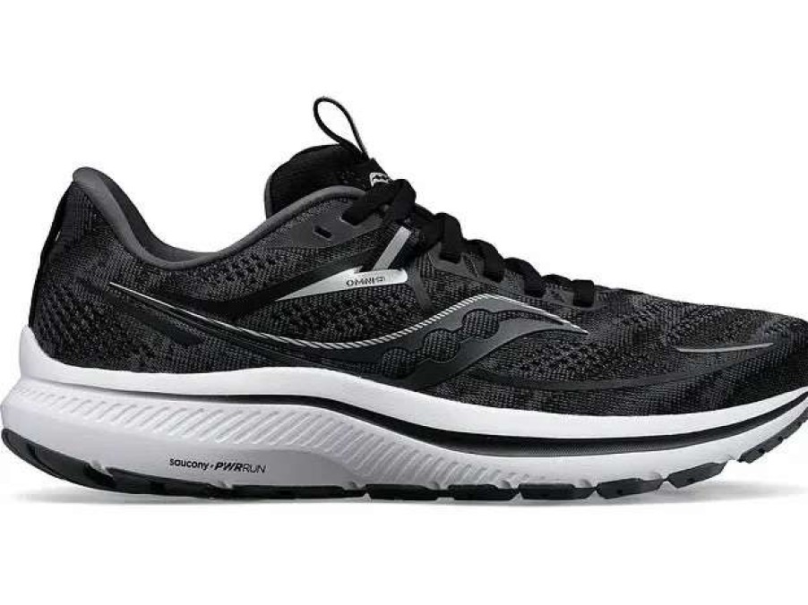 Footwear * | Saucony Women'S Omni 21 (10 Black/White)