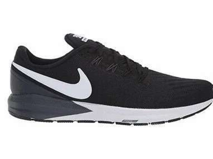 Footwear * | Nike Men'S Zoom Structure 22 (010 Black/White/Gridiron)