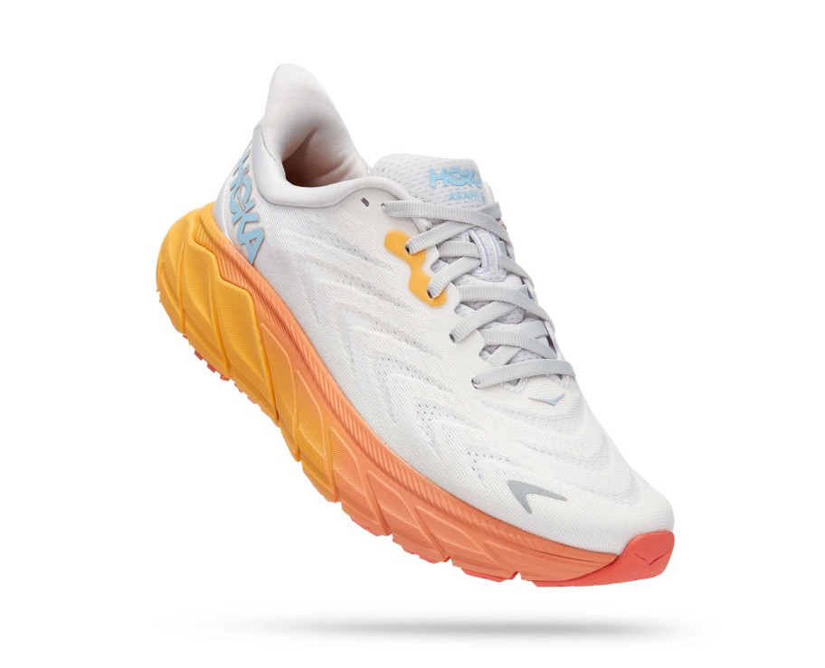 Footwear * | Hoka Women'S Arahi 6 (Ncbdb Nimbus Cloud/Blanc De Blanc)