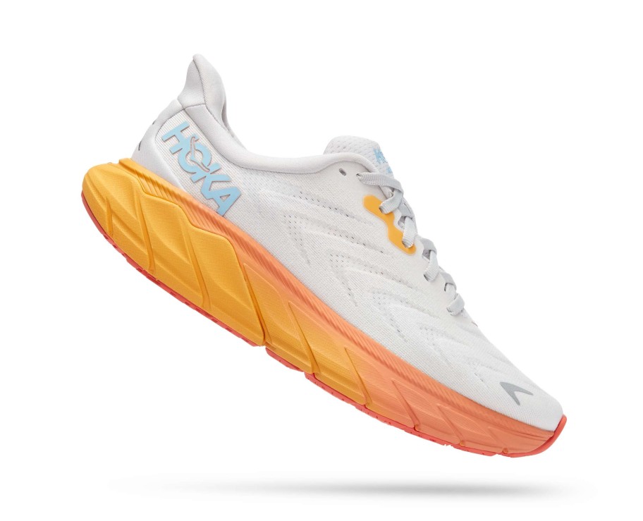 Footwear * | Hoka Women'S Arahi 6 (Ncbdb Nimbus Cloud/Blanc De Blanc)