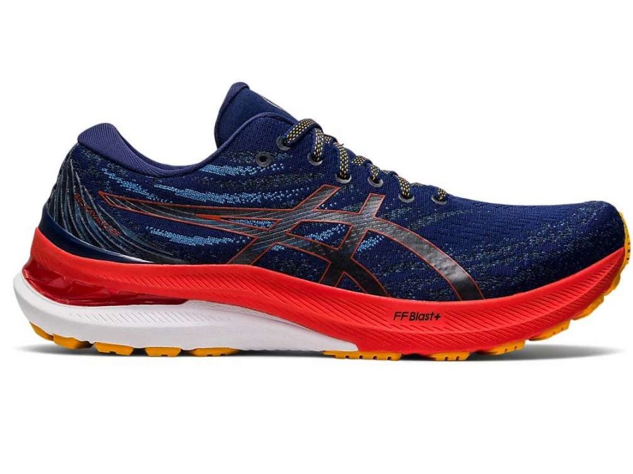 Footwear * | Asics Men'S Gel-Kayano 29 (401 Deep Ocean/Cherry Tomato)